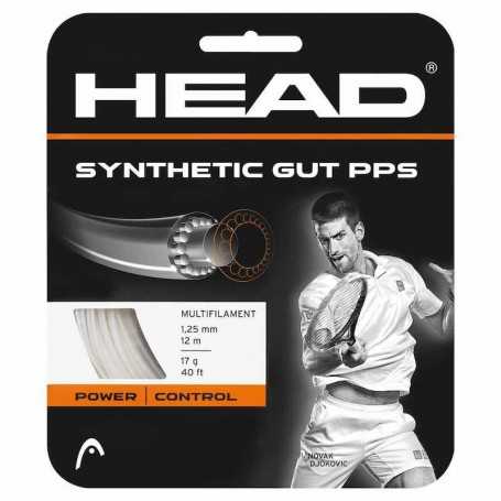 Head Synthetic Gut Set 12,00m 1,30mm weiss Besaitungsset
