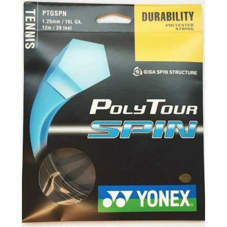 Yonex Poly Tour Spin Set 12,00m 1,25mm schwarz