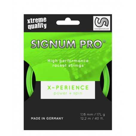 Signum Pro X-Perience Set 12,00m 1,18mm hellgrün Besaitungsset