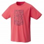 Yonex Herren Crew Neck T-Shirt coral