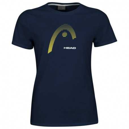 Head Club Lara T-Shirt Damen dunkelblau-gelb
