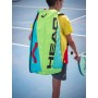 Head Junior Combi Novak Tennistasche 2022 blau-grün