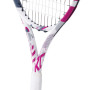 Babolat EVO Aero Lite Tennisschläger weiss-pink-grau 2023 (besaitet)