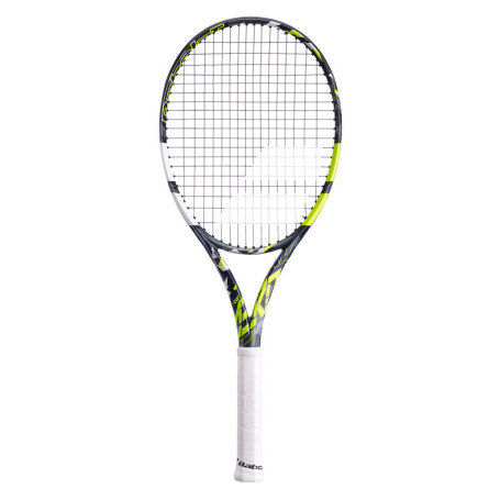 Babolat Pure Aero Lite Tennisschläger grau-weiss-gelb 2023 (besaitet)